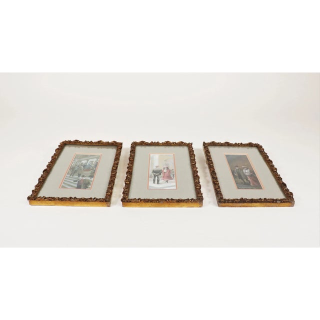 Set of Three Edwardian Watercolors by Douglas Anderson For Sale - Image 9 of 11