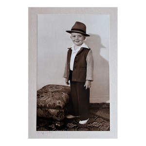 1940s Paul Dunckhorst Black & White "Spring Outfit" 1940s Original Photograph