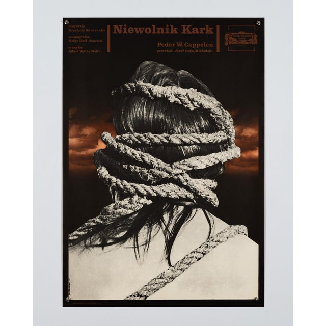 Slave Kark Theater Poster from M. Gorowski, 1977 For Sale - Image 3 of 9