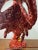 Ceramic Large Porcelain Rooster Figurine Red Paisley Bandana Farmhouse Country Decor For Sale - Image 7 of 14