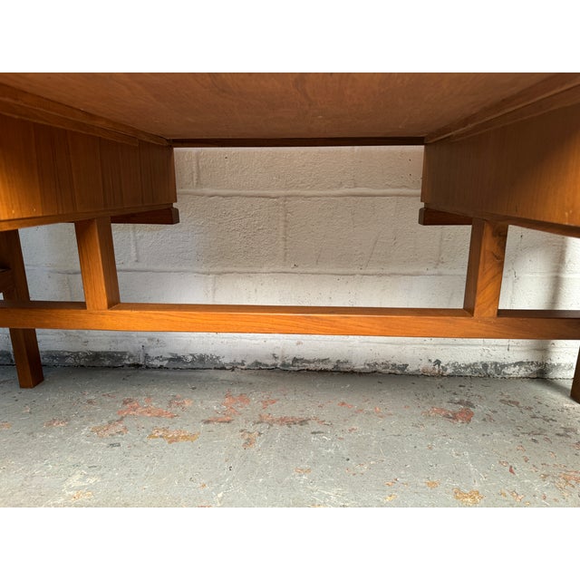 Mid-Century Teak Desk by Arne Wahl Iversen For Sale - Image 9 of 12