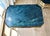 Vintage Pair of Italian Hollywood Regency Faux Bamboo Brass & Verde Marble Butler’s Tray Tables For Sale In Chicago - Image 6 of 10