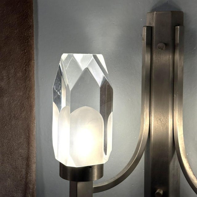 Wall Lights by Gateano Missaglia, Italy, 1960s, Set of 2 For Sale - Image 6 of 10