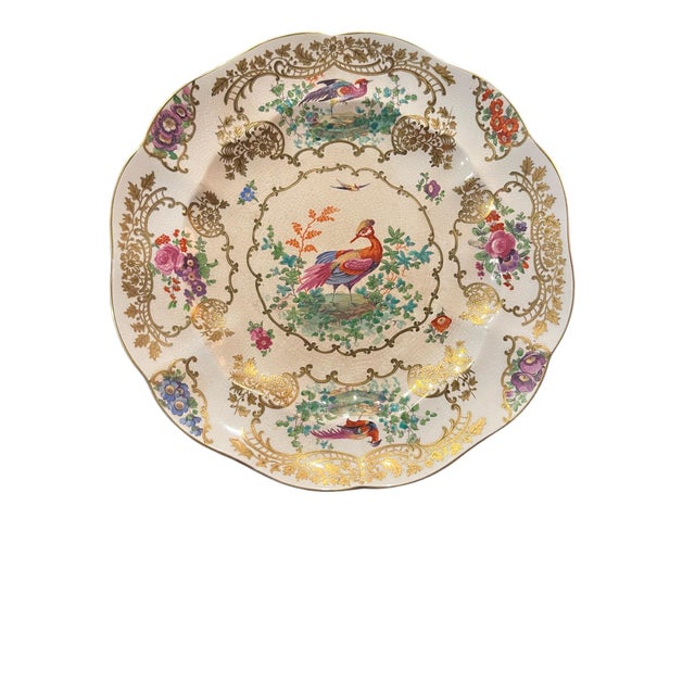 English Early 19th Century Booth's Chelsea Bird's Plates- Set of 4 For Sale - Image 3 of 7