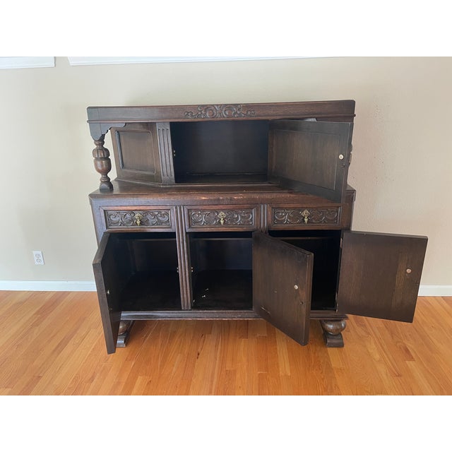 This is a beautiful sideboard… The first piece of antique furniture my husband purchased for me. It’s very sturdy with...