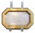 Aluminium and Brass Vide-Poche by David Marshall 1980s For Sale