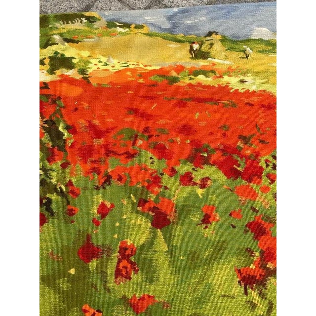 Modern Aubusson Tapestry by Artdad, 1980s For Sale - Image 3 of 18