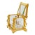 French Liqueur Cabinet in Gilt Bronze and Crystal, 1800s For Sale - Image 4 of 9