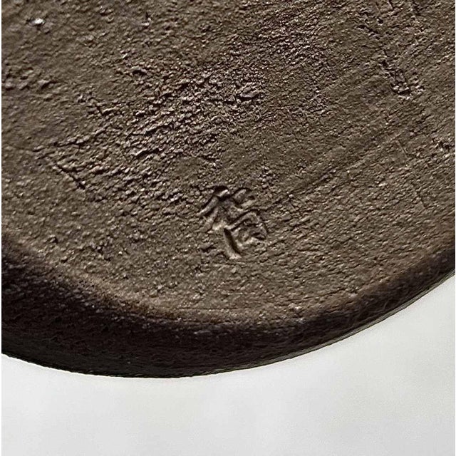 Decorative Glazed Ikebana Flower Vase, 1970s For Sale - Image 11 of 13