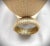 Metal Vintage Gold Ribbed Bangle Cuff Bracelet For Sale - Image 7 of 8