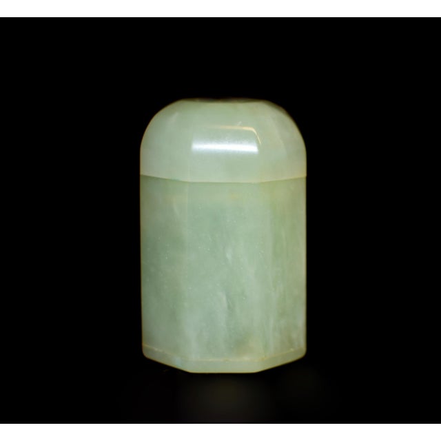 Serpentine Gemstone Toothpick Holder Incense Matchstick Vanity Use For Sale - Image 12 of 15