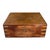Antique Brass Inlaid Wooden Dressing Vanity Travel Box For Sale In Los Angeles - Image 6 of 6