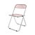 Acrylic Glass Pink and Chrome Plia Chairs by Piretti for Castelli, Italy, 1970s, Set of 4 For Sale - Image 13 of 18