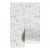 Mahjong Tile Grasscloth Wallpaper by House Party | Soap White | 8 Yards For Sale