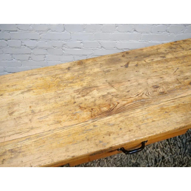 Industrial Workshop Table, 1950s For Sale - Image 14 of 18