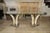 French Nickeled Brass and Resin Elephant Tusk Dining Table, 1960s For Sale - Image 3 of 10