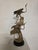 Sculpture Depicting Grey Herons in Flight, 1940s, Brass For Sale - Image 9 of 15