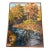 Vintage Mid-20th Century Oil on Canvas — Autumn River Landscape — Signed by Carole Mallory For Sale