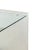 Vintage White Lacquered Over Wood, Chrome, Steel, Glass and Lucite Floating Desk Custom, 1970's For Sale - Image 9 of 10