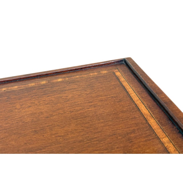 Antique Mahogany Quartetto Nesting Tables, 1880, Set of 4 For Sale - Image 11 of 15