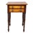 American Sheraton Mahogany & Bird’s Eye Maple 2 Drawer Sewing Stand C1830 For Sale - Image 3 of 13