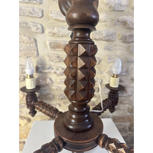 Vintage Pendant Light by Charles Dudouyt, 1940s For Sale - Image 10 of 18