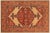 1980s 1980s Semi Antique Rustic Low Pile Tan/Orange Wool Rug For Sale - Image 9 of 10