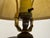 Cream Rustic Two-Tone Ceramic Jug Table Lamp, Vintage For Sale - Image 8 of 12