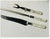 1900 Sterling Silver & Mother-of-Pearl Carving Set - 3 pcs For Sale - Image 4 of 17