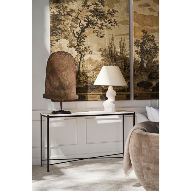 Century Furniture Tara Shaw for Century Furniture Montmartre Console Table-Iron/Brass Knot For Sale - Image 4 of 5