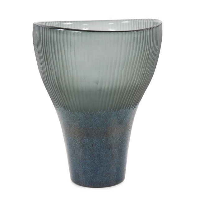 Glass Large Melilla Vase For Sale - Image 7 of 7
