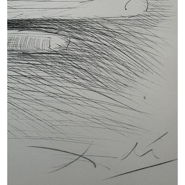 Surrealism Dali Departure of the Fisherman For Sale - Image 3 of 5