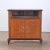 A refined French bar cabinet exhibiting the elegant modernist style associated with Jules Leleu later designs. The upper...