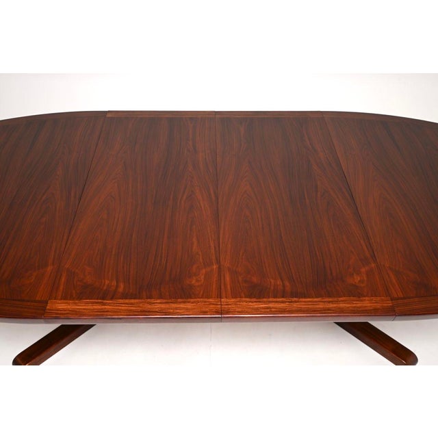 Wood Vintage Danish Extendable Dining Table from Dyrlund, 1960 For Sale - Image 7 of 11