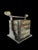 Chinoiserie Old Chinese Black Lacquer With Gold 'Dragons and Bats' Wedding Chest or Tiered Long Life Storage Box For Sale - Image 3 of 12