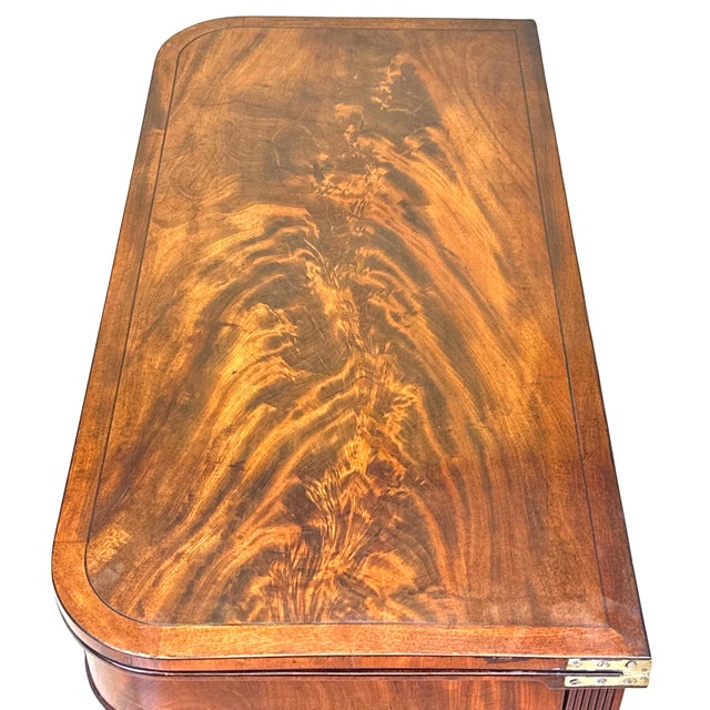 Regency Mahogany Tea Table, 1820 For Sale - Image 13 of 14