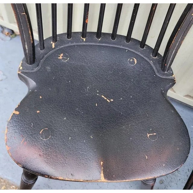1910s 20Thc Children's Windsor Chairs, Pair For Sale - Image 5 of 7