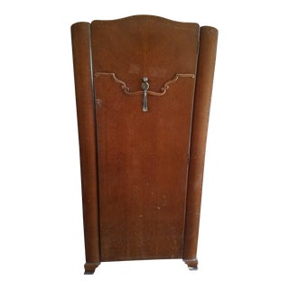 Harris Lebus Art Deco Gentlemens Wardrobe For Sale