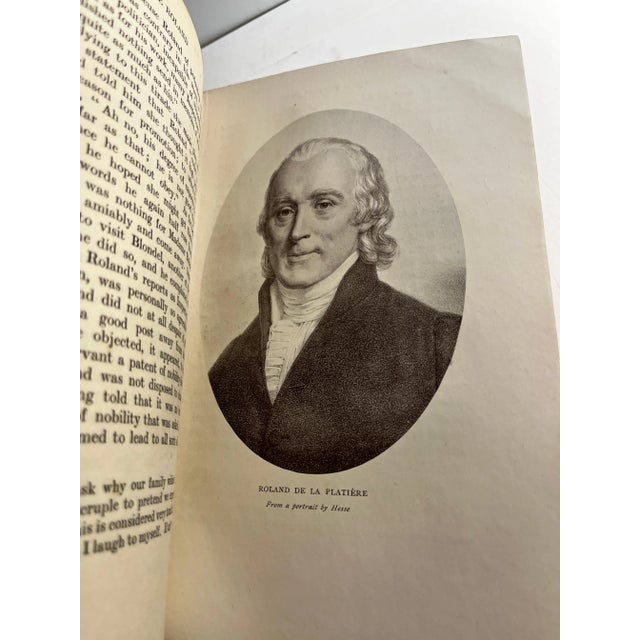 Antique 1910s Madame Roland Book For Sale - Image 4 of 8