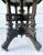 Antique Eastlake Pink Marble and Griffin Carved Rolling Table For Sale - Image 10 of 13