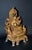 Gilt Bronze Tibetan Buddha Under Bodhi Tree For Sale In Los Angeles - Image 6 of 16