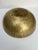 Asian Hammered Brass Greek Key Bowl For Sale - Image 4 of 8