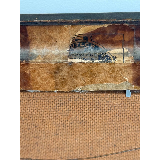 1940s Modernist Abstract Landscape For Sale - Image 10 of 10