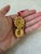 American Matthew Izzo Home Crystal and Gold Tone Holiday Ornament For Sale - Image 3 of 3