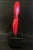 Metal Red Abstract Steel Sculpture by Artist Scott Donadio, Signed, (30” High) For Sale - Image 7 of 8