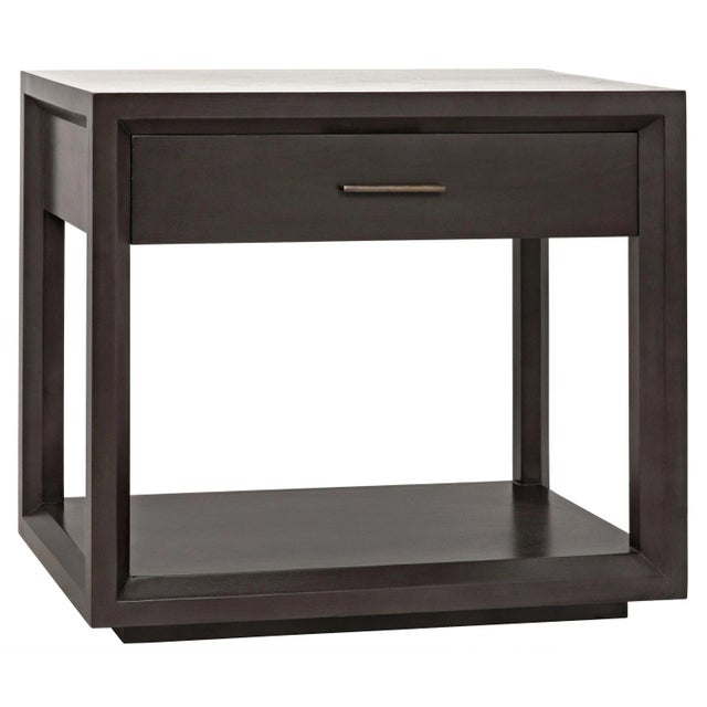 Contemporary but not avant-garde, chic but not flashy, every line in this side or accent table was deliberately drawn....