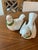 Fitz and Floyd 1970s Fitz and Floyd Christmas Turtle Dove Candlestick Holders-Set of 2 For Sale - Image 4 of 9