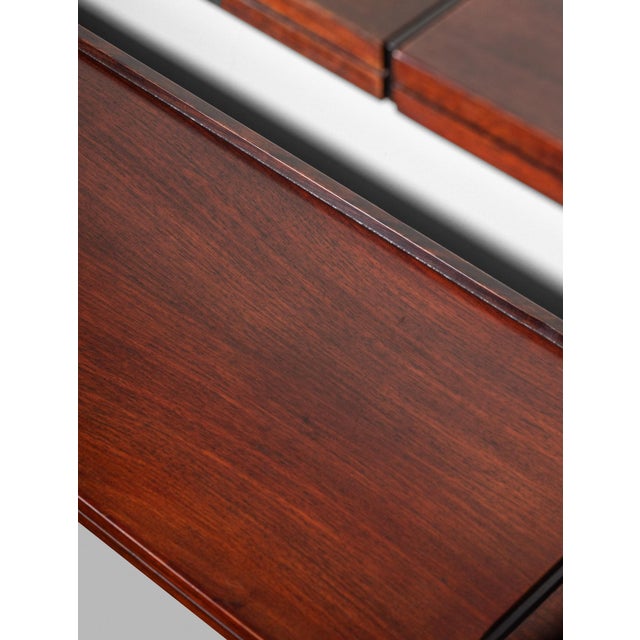 Mid-Century Modern Modular Bookcase in Rosewood by Osvaldo Borsani for Tecno, 1960s For Sale - Image 3 of 13