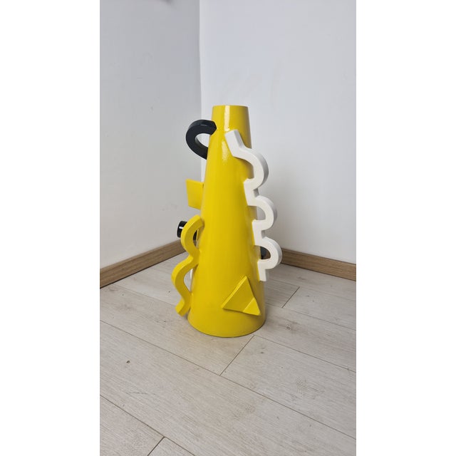 Vase Model A from the ABC Collection Series by Alessandro Mendini for Studio Superego, 1990s, in Very Good conditions....