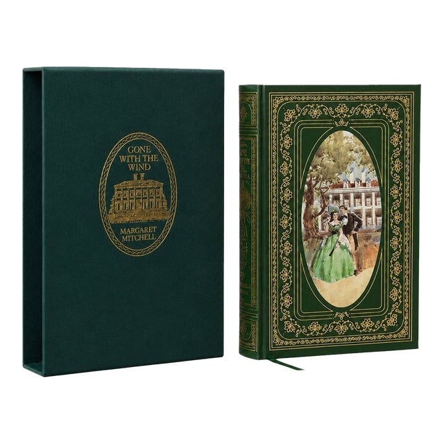 Gone With the Wind Franklin Library Patron's Edition 1989 Gold Gilt Edges Book For Sale